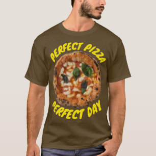 Camiseta Pizza perfeita, Dia perfeito, Marg italiano tradic
