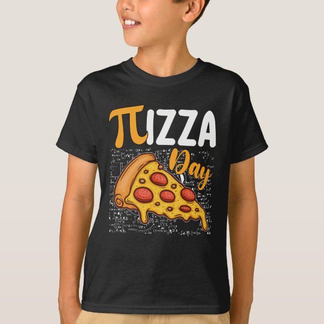 Camiseta Pizza Pi Day Matemática Amantes (Frente)