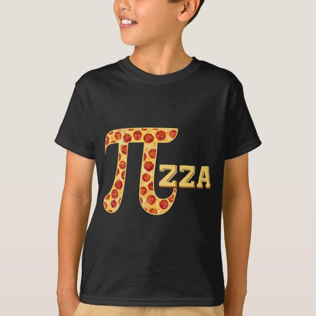 Camiseta Pizza Pi Math Aluna de Professora (Frente)