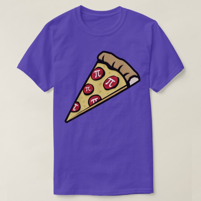 Camiseta Pizza Pi Pizza Engraçada Com Pi Toppings Math4249 (Frente do Design)