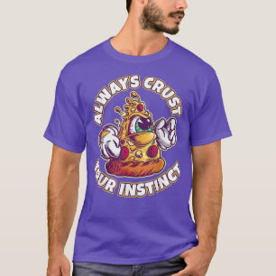 Camiseta Pizza Pie Crust Snack Savary Dish Comida Lo Favori