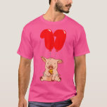 Camiseta Pizza Pig - 11 Birthday - Kids Balloon Party<br><div class="desc">Pizza Pig - 11 Birthday - Kids Balloon Party .</div>