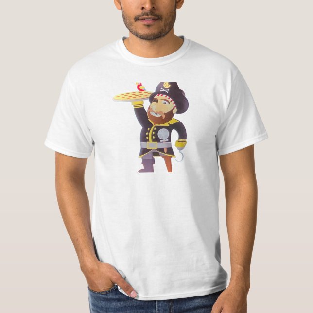 Camiseta Pizza Pirate (Frente)