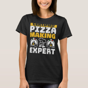 Camiseta Pizza Profissional de Fazer de Pizza Especialista