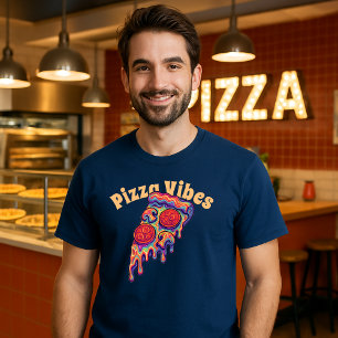 Camiseta Pizza Psicodélica Retroativa