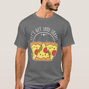 Camiseta Pizza Pun De Carne Cuta Pizza Premium171