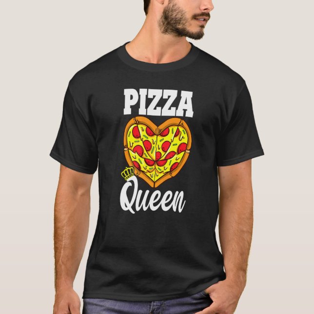 Camiseta Pizza Queen Pizza Chef (Frente)