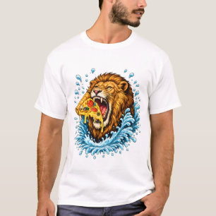 Camiseta Pizza Rugido