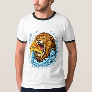 Camiseta Pizza Rugido