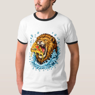 Camiseta Pizza Rugido