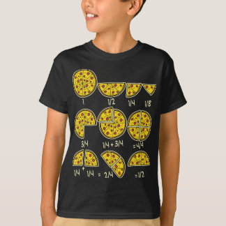Camiseta Pizza Salami Queijo Matemático Rápido Teac