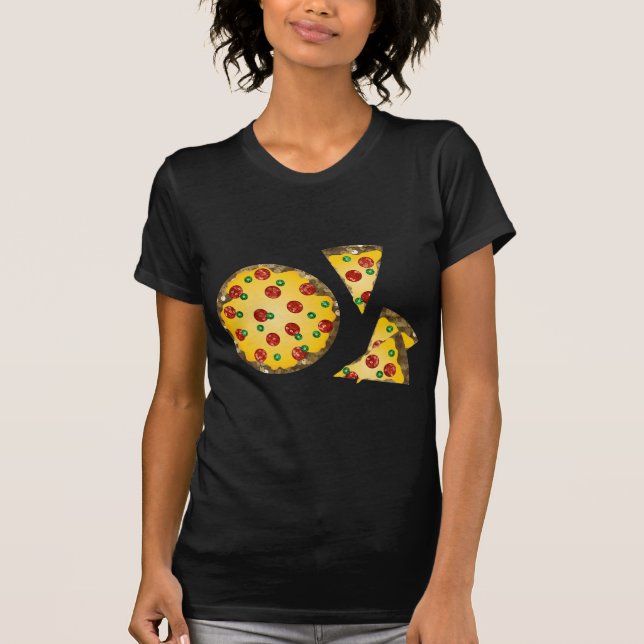 Camiseta pizza sequencial (Frente)