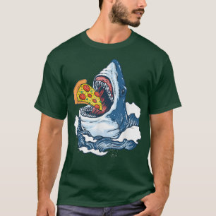 Camiseta Pizza Shark Fastfood 23794445