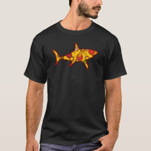 Camiseta Pizza Shark Pizza Piece