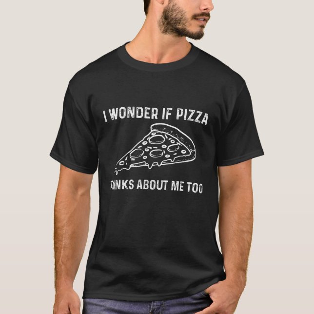 Camiseta Pizza Slice Comida Italiana Truck Fast Lover Gift  (Frente)