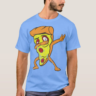 Camiseta Pizza Slice Dabbing Dab Dancing Vintage Retro Dist