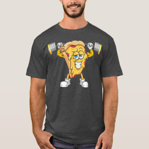 Camiseta Pizza Slice de Fazer de Fatia, Malhação de Constru