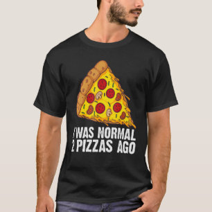 Camiseta Pizza Slice Para Homens Miúdas Pizza Pizza