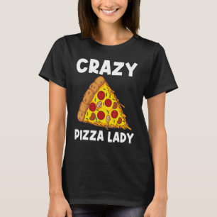 Camiseta Pizza Slice Para Mulheres Vovó Pizza Pie 1