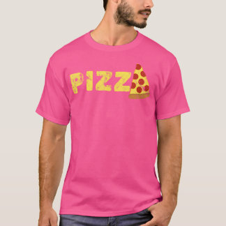 Camiseta Pizza Slice Pizza Mulheres Homens Juventude