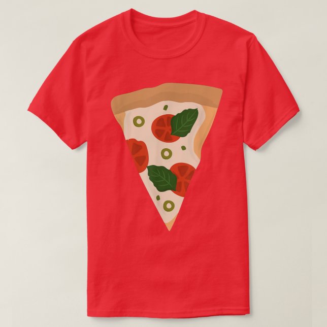 Camiseta Pizza Slice T-Shirt (Frente do Design)