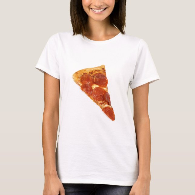 Camiseta Pizza Slice - Uma Fatia De Pizza (Frente)
