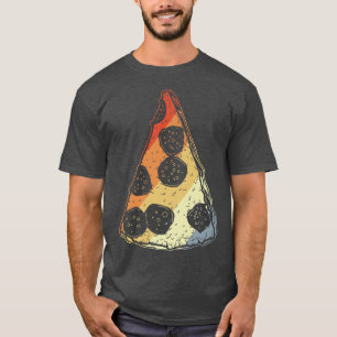 Camiseta Pizza Slice Vintage Style para Pizza Delivery Driv