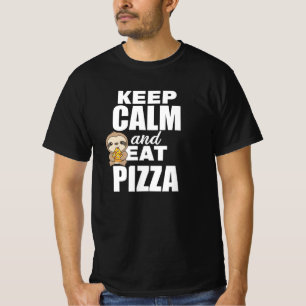 Camiseta Pizza Sloth Pizza Alonga Engraçado Dizendo