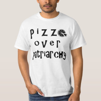 Camiseta Pizza sobre o patriarcado - versão 2