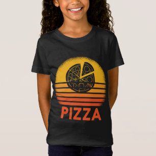Camiseta Pizza Sunset Retro Vintage Carb Lover Foodie Gift