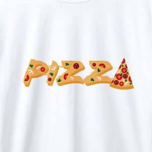 Camiseta Pizza T-Shirt   DP7Art
