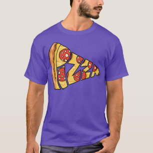 Camiseta Pizza Tet Graphic Pizza Lover Comendo Comida Itali