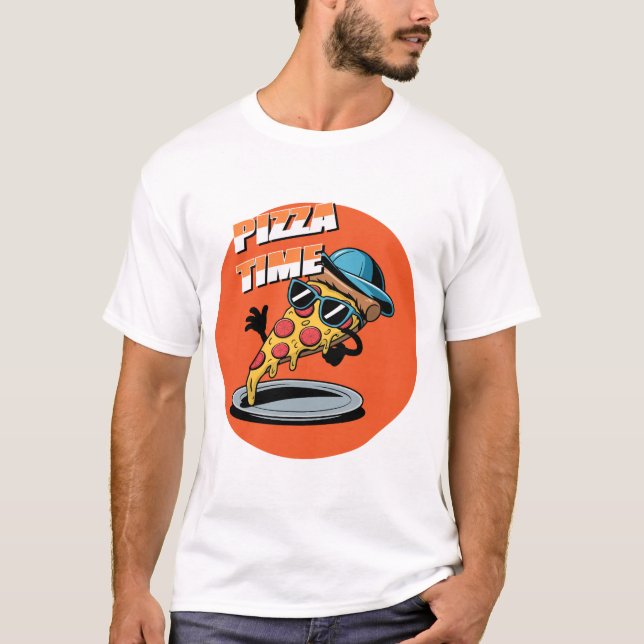 Camiseta Pizza Time Pizza Lover (Frente)
