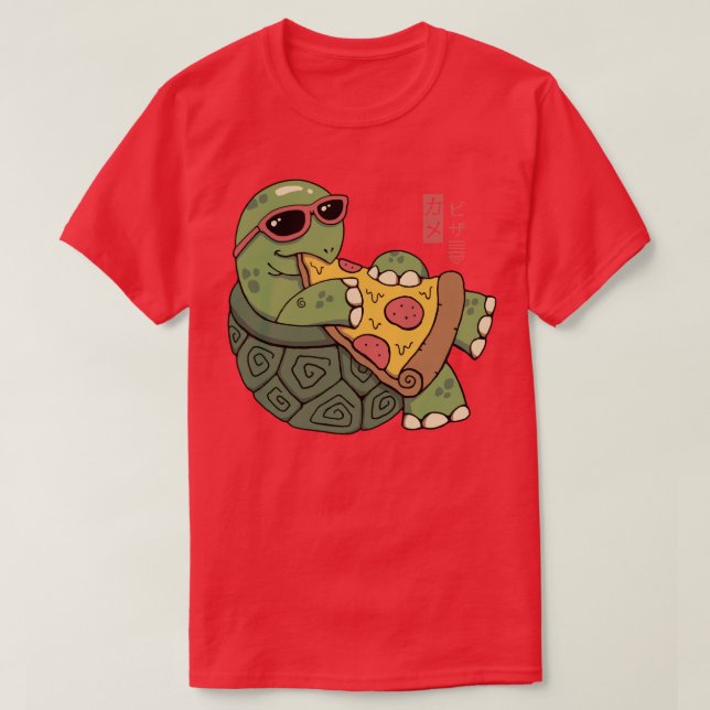 Camiseta Pizza Turtle (Frente do Design)
