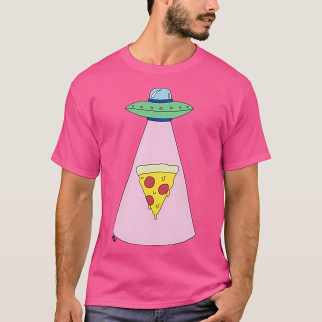 Camiseta Pizza Ufo (Frente)