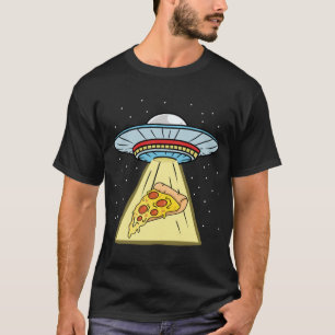 Camiseta Pizza Ufo Abdução Pizza Lover