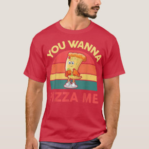Camiseta Pizza Você Quer Pizza Me Engraçado Comida Italiano