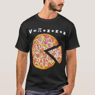 Camiseta Pizza Volume Equação Math Lover