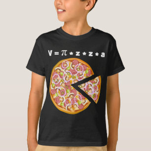 Camiseta Pizza Volume Equação Math Lover