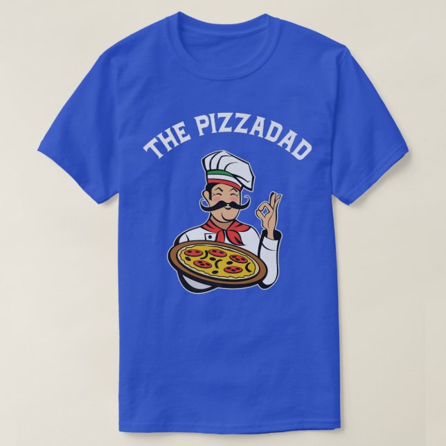 Camiseta Pizzadad Funny Pizza Pai Foodie Pizzamen Foodie Pr (Frente do Design)