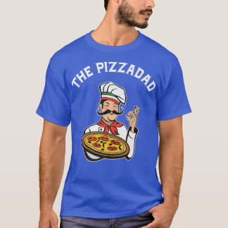 Camiseta Pizzadad Funny Pizza Pai Foodie Pizzamen Foodie Pr