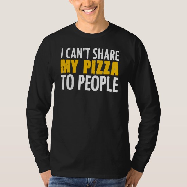 Camiseta Pizzaholy Para Ventiladores De Comida De Pizza (Frente)