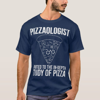 Camiseta Pizzaologista Estudo da Pizza Funny Pizza