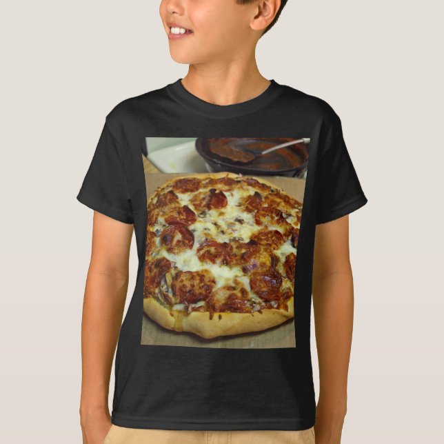 Camiseta Pizzas de Pepperoni (Frente)
