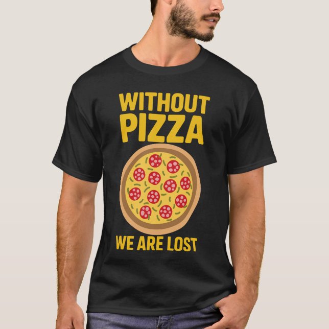 Camiseta Pizzas Sem Pizza (Frente)