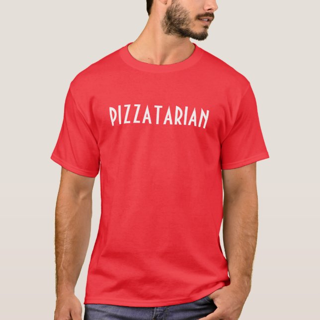 Camiseta Pizzatarian (Frente)