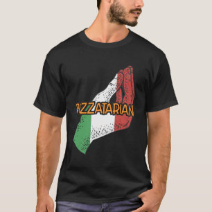 Camiseta Pizzatarian Funny Italiana Humor Italy Vegan Pizza