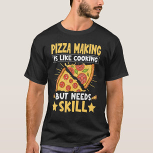 Camiseta Pizzeria Professional Pizza Baker - Fazer de pizza