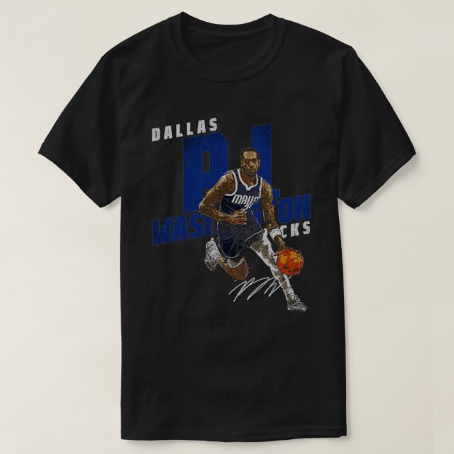 Camiseta PJ Washington Dallas Slant TShirt 2 (Frente do Design)