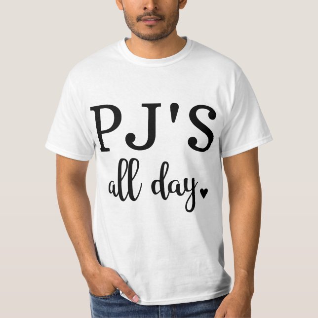 Camiseta PJS All Day - Pajamas All Day  (Frente)